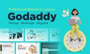 I will design your godaddy reseller storefront, basic and pro (10 pages)